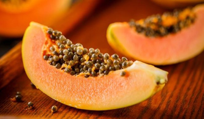 biji pepaya