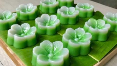Kue Talam Hijau Pandan
